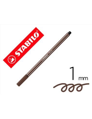 Rotulador Stabilo Acuarelable Pen 68 Sombra Punta Gruesa 1Mm