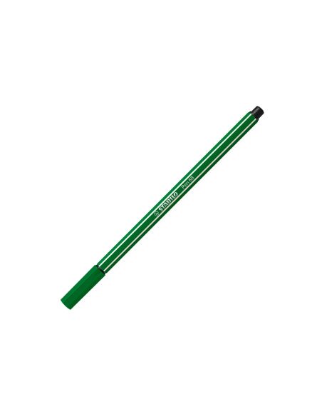 Rotulador Verde Esmeralda Stabilo Acuarelable Pen 68  Punta Gruesa 1Mm