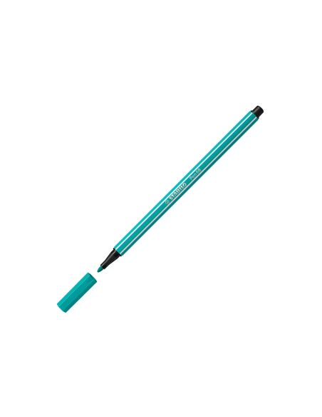 Rotulador Verde Hielo Stabilo Acuarelable Pen 68  Punta Gruesa 1Mm