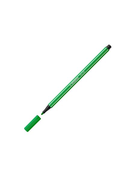 Rotulador Verde Hoja Stabilo Acuarelable Pen 68  Punta Gruesa 1Mm