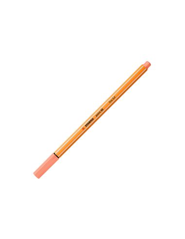 Rotulador Albaricoque  Stabilo Punta De Fib Ra Point 88 Punta Fina 0,4Mm
