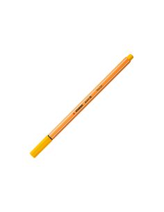 Rotulador Amarillo Stabilo Punta De Fib Ra Point 88 Punta Fina 0,4Mm 2