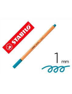 Rotulador Azul Cobalto Stabilo Punta De Fib Ra Point 88  Punta Fina 0,4Mm 2