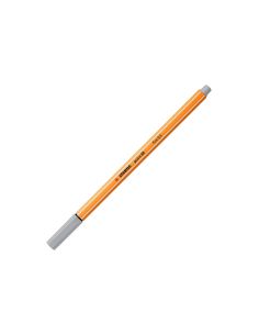 Rotulador Gris Stabilo Punta De Fib Ra Point 88 Punta Fina 0,4Mm 2