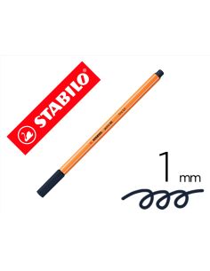 Rotulador Stabilo Punta De Fib Ra Point 88 Gris Paynes Intenso Punta Fina 0,4Mm 2