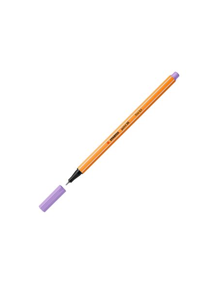 Rotulador Lila Claro Stabilo Punta De Fib Ra Point 88 Punta Fina 0,4Mm