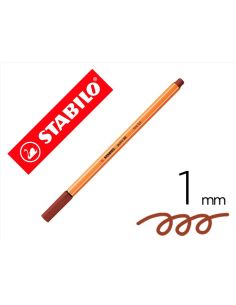 Rotulador Stabilo Punta De Fib Ra Point 88 Siena Tostado Punta Fina 0,4Mm 2