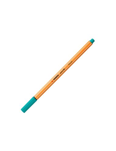 Rotulador Verde Hielo Stabilo Punta De Fib Ra Point 88  Punta Fina 0,4Mm