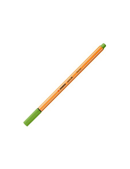 Rotulador  Verde Manzana Stabilo Punta De Fib Ra Point 88 Punta Fina 0,4Mm