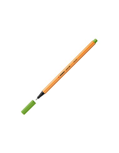 Rotulador  Verde Manzana Stabilo Punta De Fib Ra Point 88 Punta Fina 0,4Mm