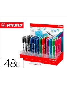 Rotulador Stabilo Sensor Punta De Fibra 0,3 Mm Expositor De 48 Unidades Colores Surtidos
