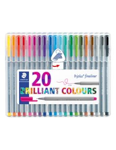 Rotulador Staedtler Triplus Fineliner 334 Estuche De 20 Unidades Colores Surtidos (14+6 Gratis) 2