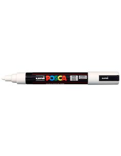 Rotulador Uni Posca Marcador De Pintura Blanco Punta Redonda 1,8 A 2,5 Mm 2