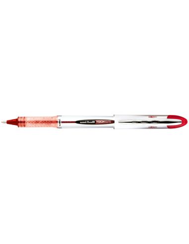 Rotulador Rojo Uni-Ball Roller Ub-200 Vision 0,8 Mm -Unidad