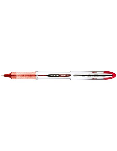 Rotulador Rojo Uni-Ball Roller Ub-200 Vision 0,8 Mm -Unidad