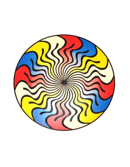 Rueda Gigante Henbea Plastico Flexible Con Efectos Opticos Diametro 50 Cm Set
