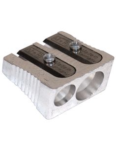 Sacapuntas M+R 211 Metalico 2 Usos Cuña Bote De 30 Unidades 2