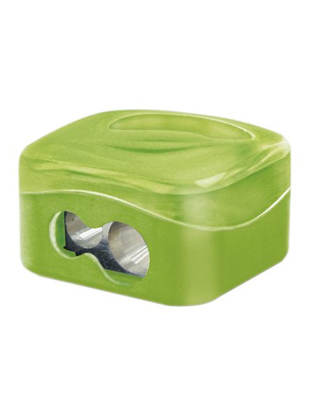 Sacapuntas M+R Metalico 2 Usos Con Deposito Colores Surtidos