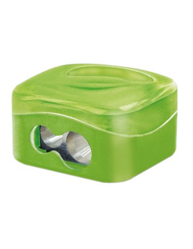 Sacapuntas M+R Metalico 2 Usos Con Deposito Colores Surtidos