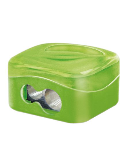 Sacapuntas M+R Metalico 2 Usos Con Deposito Colores Surtidos