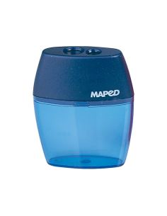 Sacapuntas Maped Plastico 1 Uso Con Deposito Expositor De 25 Unidades 2