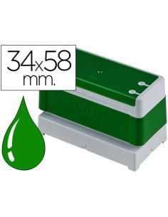 Sello Automatico Brother 34 Mm X 58 Mm Verde