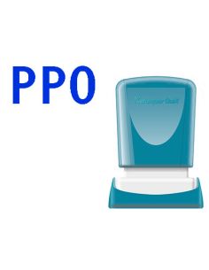 Sello X'Stamper Quix Personalizable Color Azul Medidas 11X25 Mm Q-04