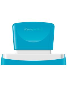 Sello X'Stamper Quix Personalizable Color Negro Medidas 28X78 Mm Q-24 2