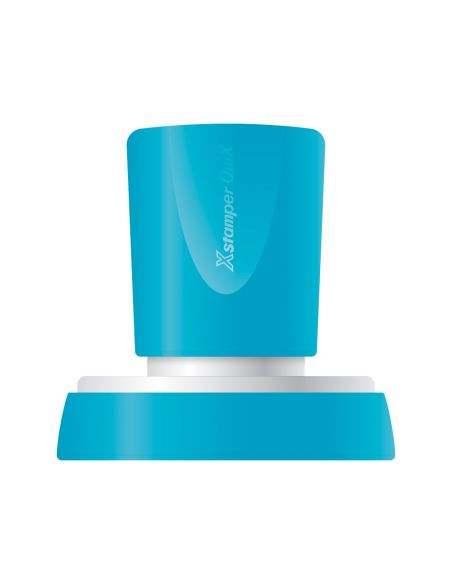 Sello X'Stamper Quix Personalizable Color Negro Redondo Diametro 38 Mm Q-53