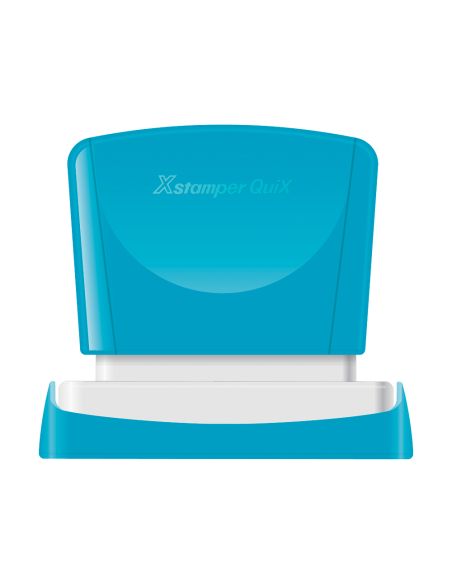 Sello X'Stamper Quix Personalizable Color Rojo Medidas 13X49 Mm Q-13