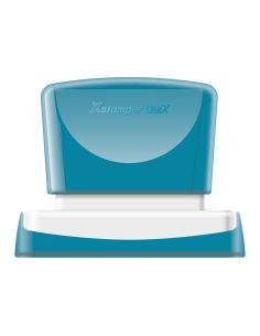 Sello X'Stamper Quix Personalizable Color Rojo Medidas 36X61 Mm Q-16 2