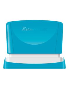 Sello X'Stamper Quix Personalizable Color Rojo Medidas 4X60 Mm Q-05 2