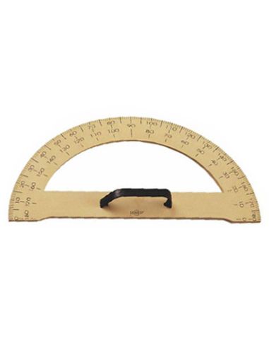 Semicirculo Para Encerado Faibo Plastico Imitacion Madera 33,4 Cm