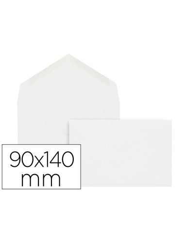Sobre Liderpapel Blanco Registro Extra 90X140 Mm Caja De 100 Unidades