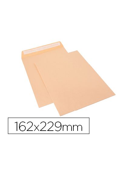 Sobre Sam Bolsa Celulosa Chamoix 85 Gr Tira De Silicona 162X229 Mm Tira Silicona Caja 250 Unidades