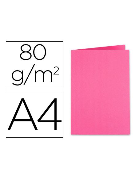 Subcarpeta Cartulina Exacompta Din A4 Fucsia 80 Gr