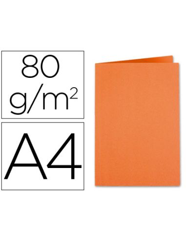 Subcarpeta Cartulina Exacompta Din A4 Naranja 80 Gr
