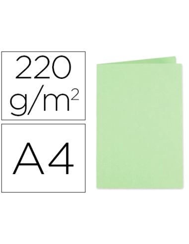 Subcarpeta Cartulina Exacompta Din A4 Verde 220 Gr