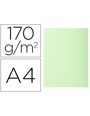Subcarpeta Cartulina Reciclada Exacompta Din A4 Verde Vivo 170 Gr