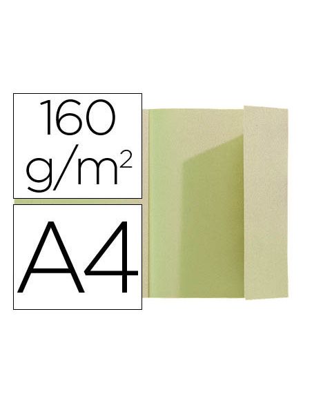 Subcarpeta Exacompta Din A4 Verde 160G/M2 Con Solapa Interior