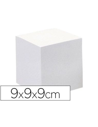 Taco Papel Quo Vadis Encolado Blanco 680 Hojas 100% Reciclado 90X90X90 Mm 90 Gr|Libreriasalesiana