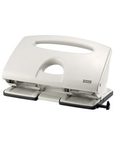 Taladrador Petrus 505 Metalico Color Gris 4 Punzones Capacidad 40 Hojas 2