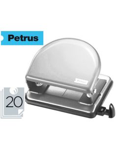 Taladrador Petrus 52 C Cromado Capacidad 20 Hojas