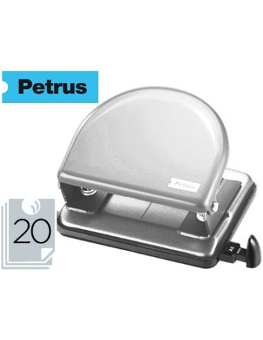 Taladrador Petrus 52 C Cromado Capacidad 20 Hojas