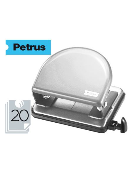 Taladrador Petrus 52 C Cromado Capacidad 20 Hojas