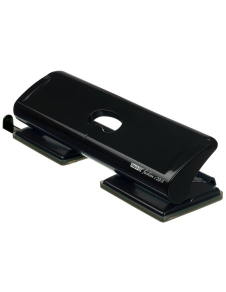 Taladrador Rapid Fashion Fc20/4 Metalico Color Negro 4 Taladros Capacidad 20 Hojas