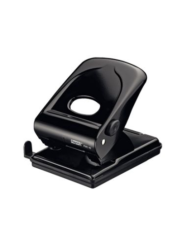 Taladrador Rapid Fmc40 Metalico Color Negro Capacidad 40 Hojas