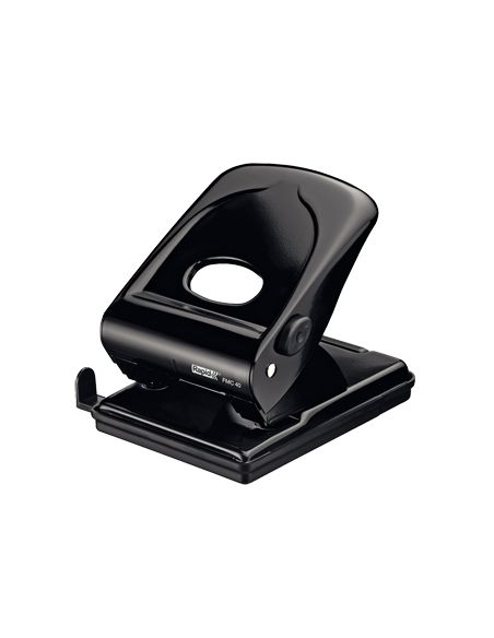 Taladrador Rapid Fmc40 Metalico Color Negro Capacidad 40 Hojas