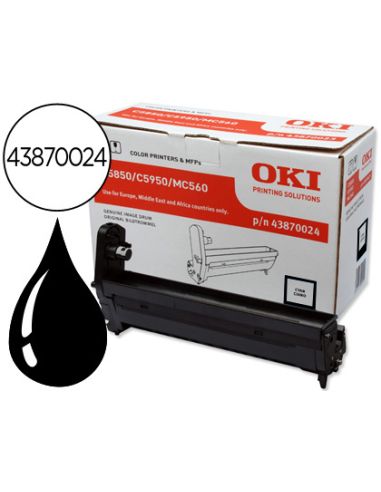 Tambor Oki C5850/5950 Negro 20000 Paginas
