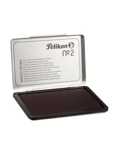 Tampon Pelikan Nº2 Negro 70X110 Mm